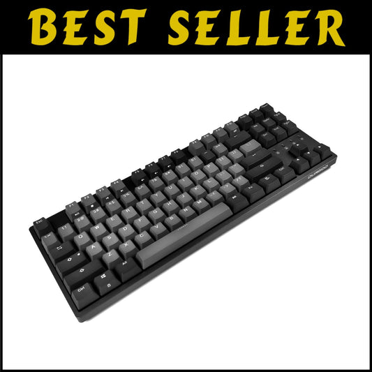 Taurus TKL 87-Key Mechanical Gaming Keyboard - PBT Keycaps, USB-C, Space Grey