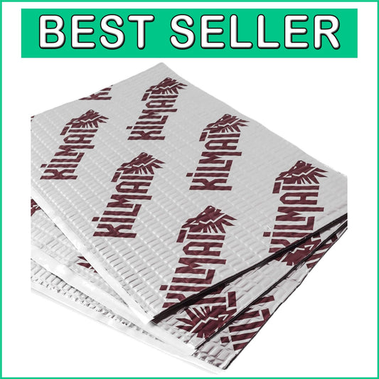 36 Sqft Car Sound Insulation Mat - 80 Mil Butyl Material for Effective Dampening