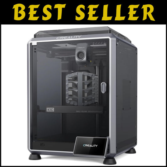 Next-Gen K1C 3D Printer - 600mm/s Speed, AI Monitoring, Carbon Fiber Compatible