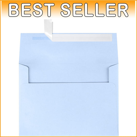 Durable Self-Seal A7 Envelopes in Baby Blue – Perfect for Every Occasion