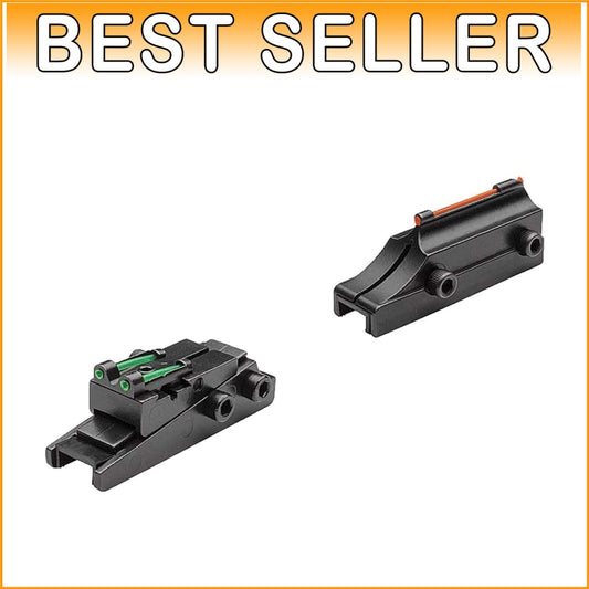 Adjustable Fiber Optic Sights for Most Shotguns - Durable All-Metal Construction