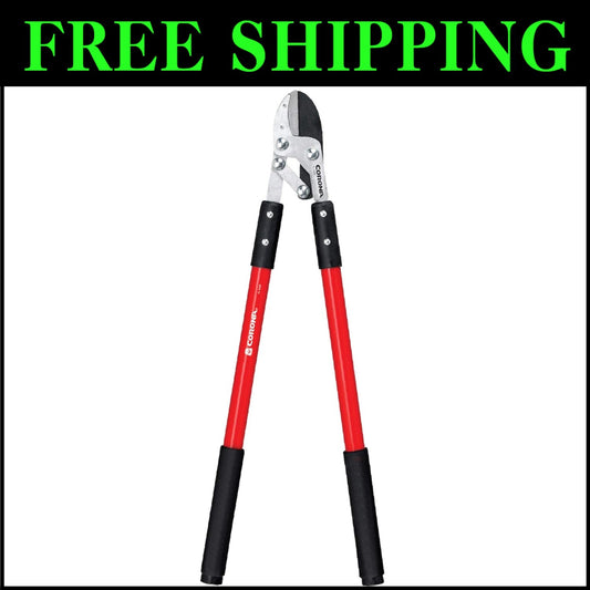 32-Inch Professional Anvil Lopper with Comfortable Grips for Effortless Pruning