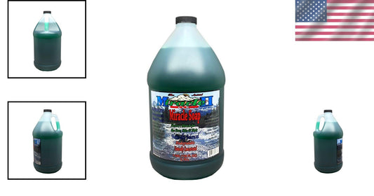 Miracle II Regular Soap - 1 Gallon Biodegradable Antibacterial Cleanser