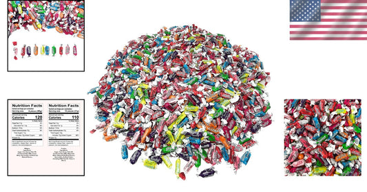 Bulk Tootsie Roll Frooties Taffy - 160oz Gluten & Peanut-Free Variety Candy Mix