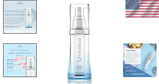Youthful Skin Achieved: 15ml Luminesce Jeunesse Coconut Serum for All Skin Types