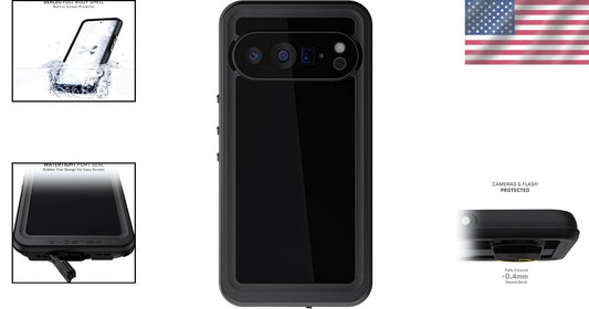 Nautical Slim Waterproof Case for Google Pixel 9 Pro - Military Grade Protection