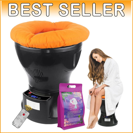 Yoni Steam Pot with Comfort Cushion & 20 Herbal Bags - Home Spa Experience