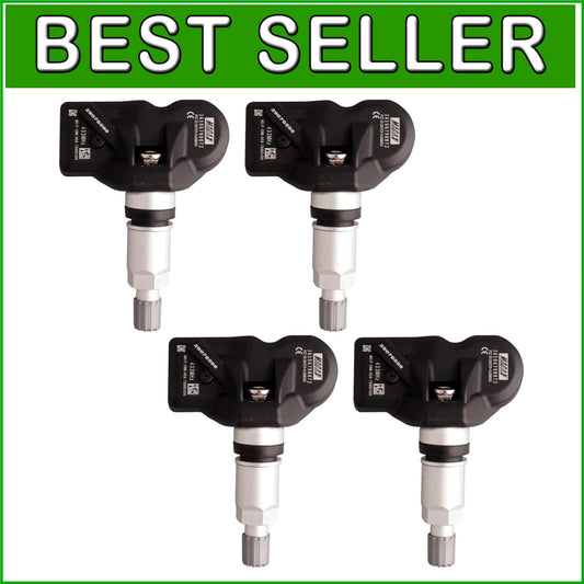 433MHz TPMS Sensors (4 Pcs) - Long Battery Life for Accurate Tire Monitoring