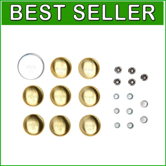 350 Chevy Brass Freeze Plug Kit for Engine Protection and Performance