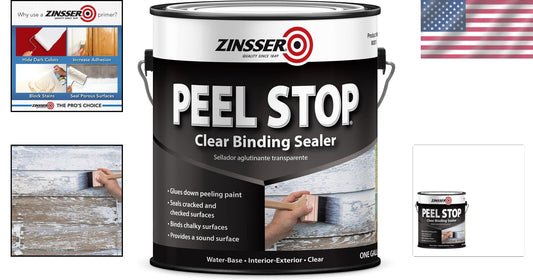 1 Gallon Peel Stop Primer - Water-Based, Dries in 30 Minutes, Covers 400 Sq. Ft.