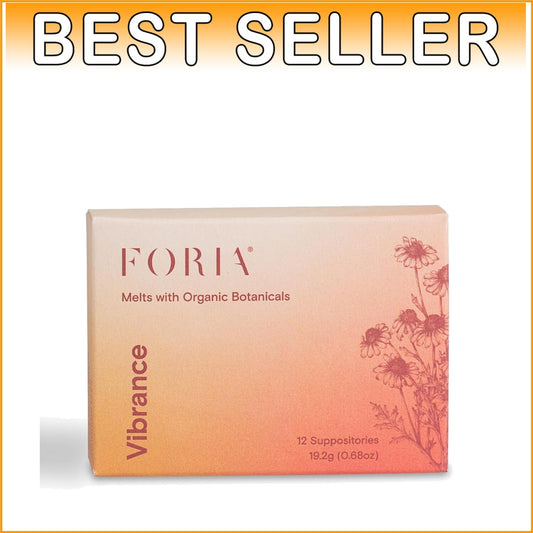 Fragrance-Free Organic Vaginal Suppositories for Hydration & Comfort - 12 Count