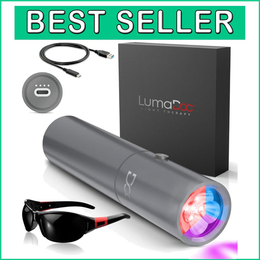 Lightweight Red Light Therapy Device - Effective for Body, Face, and Neck Pain