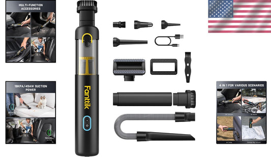 High-Power Cordless Vacuum - 19000Pa Suction for Ultimate Cleanliness Anywhere