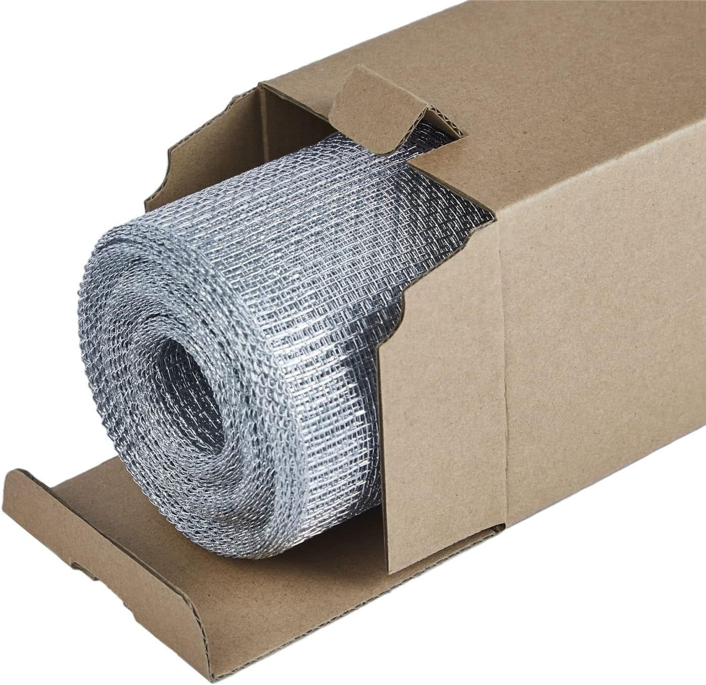 1/8 Inch Galvanized Hardware Cloth Roll 24''x25' - Durable Pest Control Solution