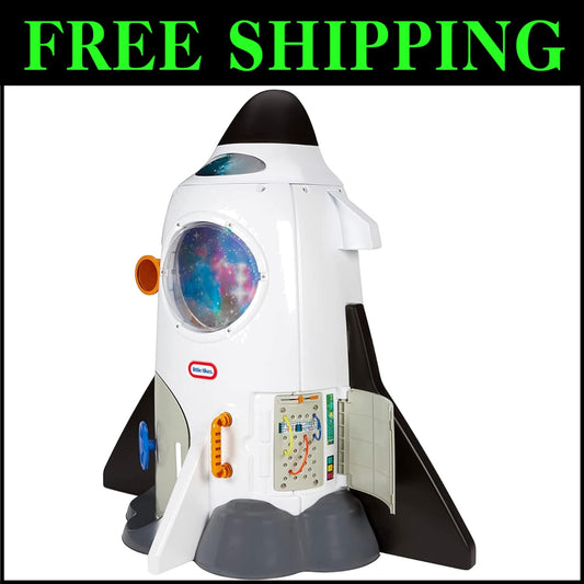 Adventure Rocket: Realistic Space Pretend Play for Kids 2-6, 40 x 18 x 18 Inches