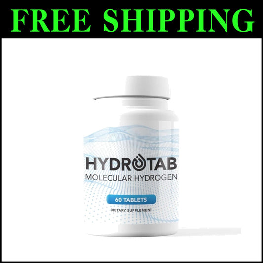 Boost Energy & Focus with Molecular Hydrogen H2 Dietary Supplement - 60 Capsules