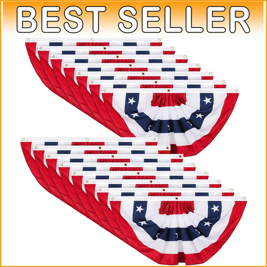 Beautiful Stars and Stripes Party Bunting - Essential for Patriotic Celebrations
