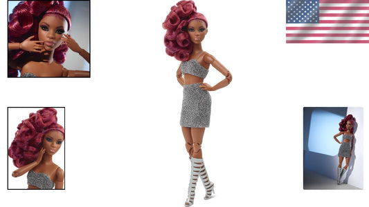 Signature Looks Posable Fashion Doll with Red Hair - Perfect Gift for Collectors