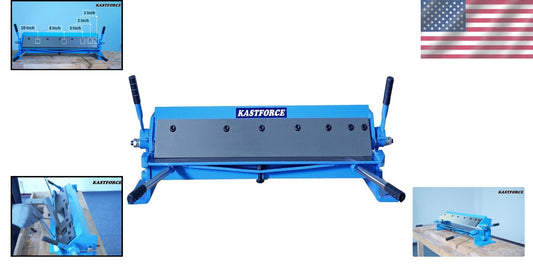 Durable Steel Box & Pan Brake Metal Forming Machine - 5 Finger Adjustability