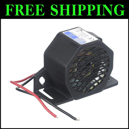 Compact 107 dB Back Up Alarm: Durable and Easy-to-Install Vehicle Safety Device