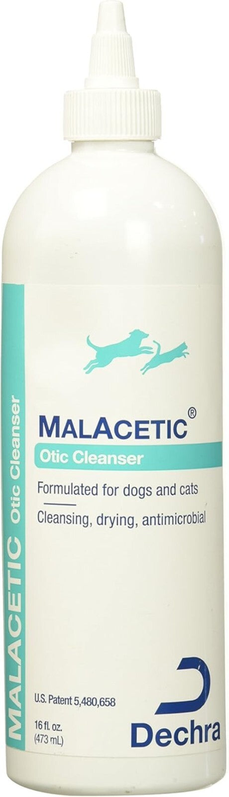 All-Natural MalAcetic Otic AP – 16 oz Ear & Skin Cleanser for Dogs of All Ages