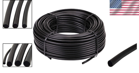 1/2 Inch Poly Supply Tubing, 500 ft Length - Optimal for Gardens & Landscaping