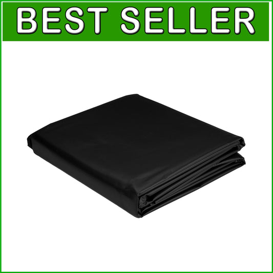 Flexible 7 ft x 10 ft Pond Liner with Reinforced Mesh for Small Water Features