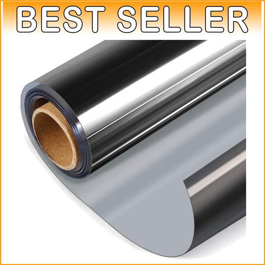 Elegant One Way Window Film - Sun Blocking and Energy Saving 29.5 x 157.5 Inch