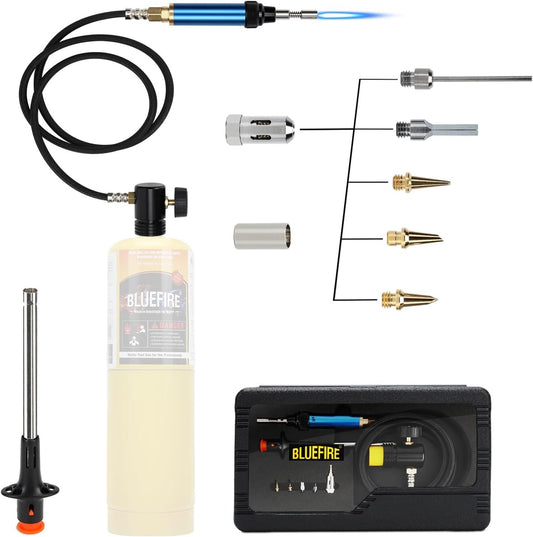 Portable Jewelry Soldering Torch with High-Temperature Capabilities & Pro Kit