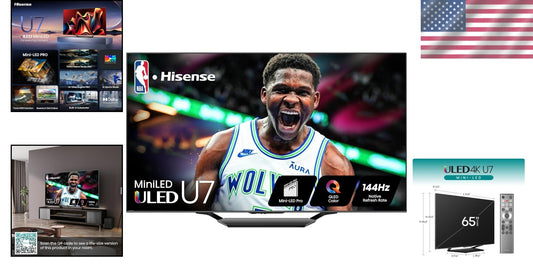 Transform Your Viewing with 65-Inch U7 Series Mini-LED TV - Dolby Vision & Atmos