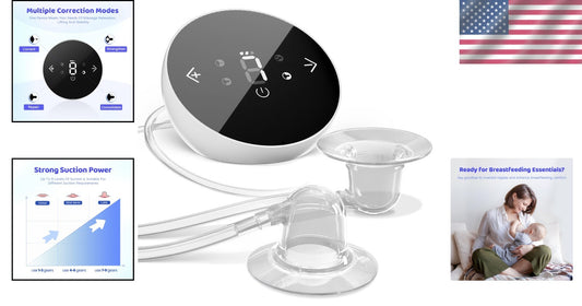 Electric Nipple Puller with 4 Modes - Ultimate Comfort for Nipple Correction