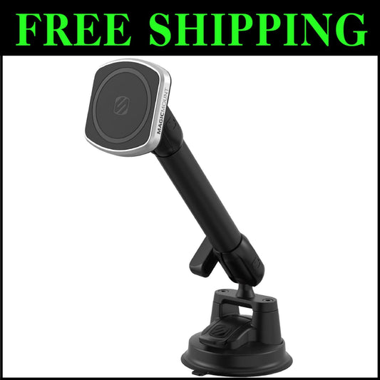 Stable 360-Degree Rotating Heavy Duty Phone Holder for Car & Truck Navigation