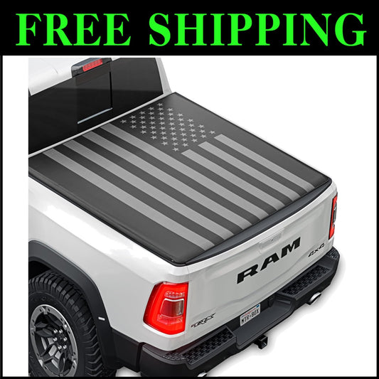 All-Weather Tri-Fold Bed Cover for 2009-2025 Ram 1500/2500/3500 - Easy Install