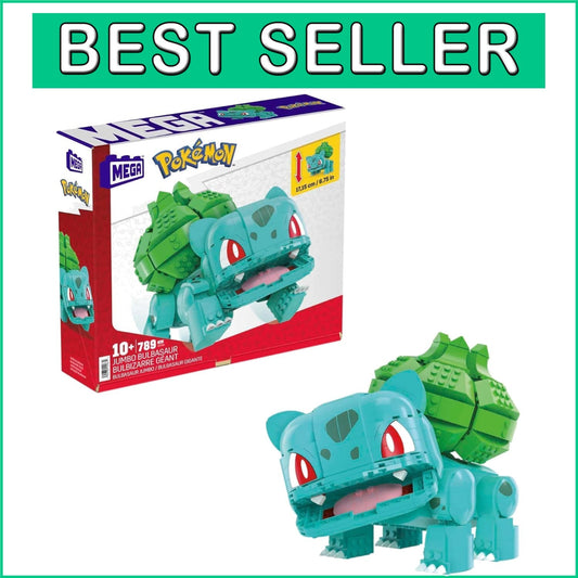 355-Piece Buildable Bulbasaur Action Figure - Perfect Gift for Pokémon Fans