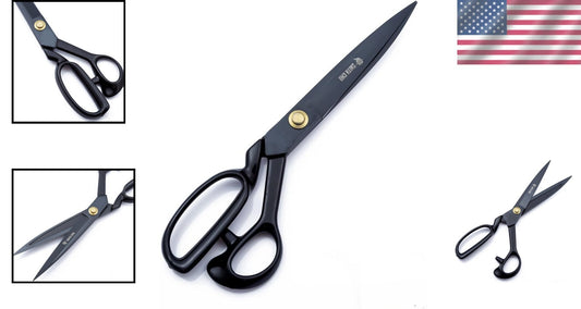 Precision Cutting 12-Inch Tailor Shears - Perfect for Crafting and Upholstery