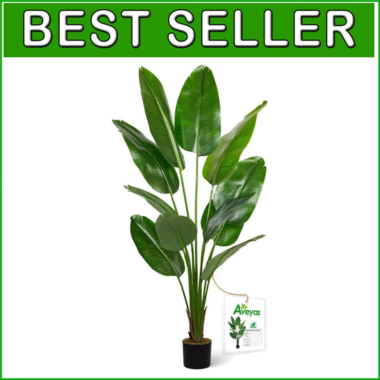 Easy-Care 6ft Artificial Bird of Paradise - Perfect for Indoor & Outdoor