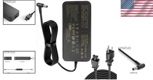 Durable 120W Asus Laptop Charger 19V 6.32A - Fast Charge and Protection Features