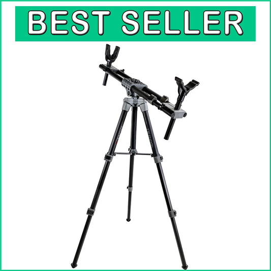 Durable Aluminum Gun Rest with Adjustable Height for Versatile Outdoor Use