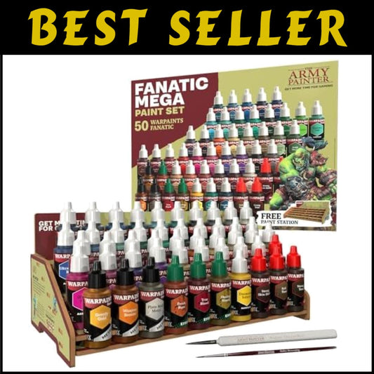 Ultimate Warpaints Fanatic Mega Combo: Acrylic Paint Set with Brushes & Extras