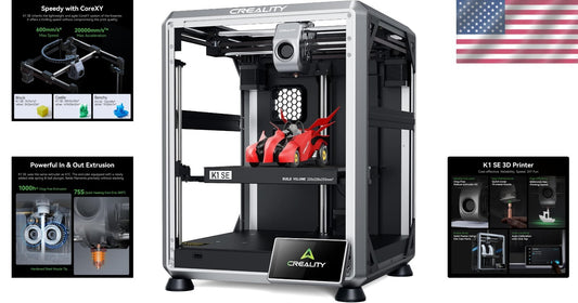 2024 Upgraded Ender 3 V3 SE 3D Printer: 250mm/s Speed & CR Touch Precision