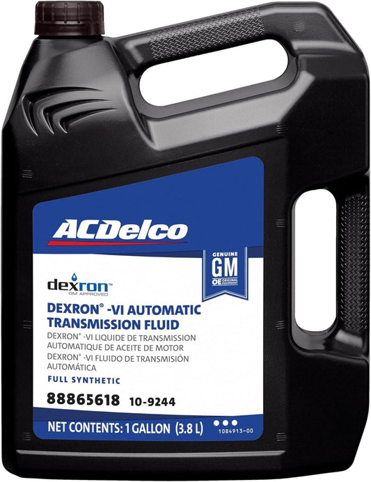 1 Gallon GM Dexron VI Full Synthetic Transmission Fluid for Optimal Performance