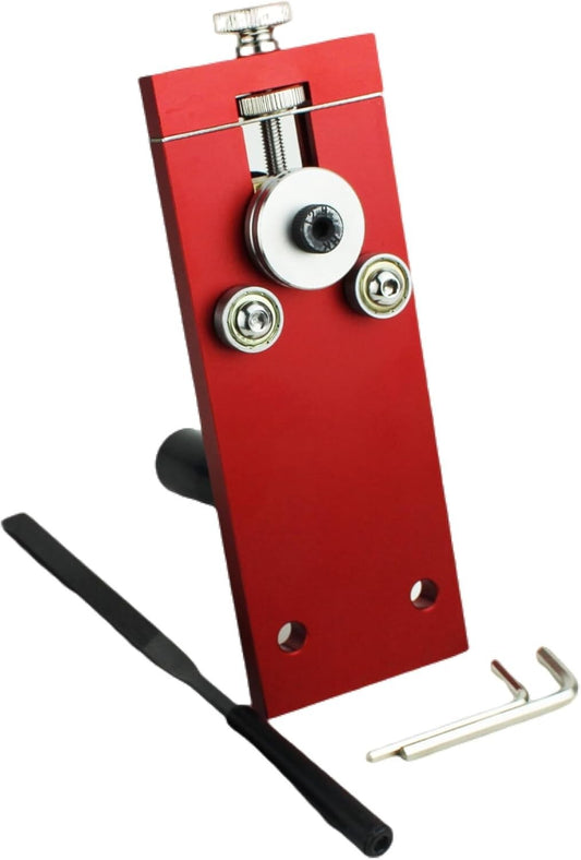Durable Adjustable Guitar Fret Wire Tool for Luthiers – Red Ergonomic Design