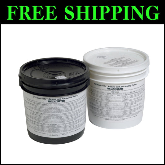 Concrete Epoxy Adhesive Paste - 102 oz for Vertical & Horizontal Applications