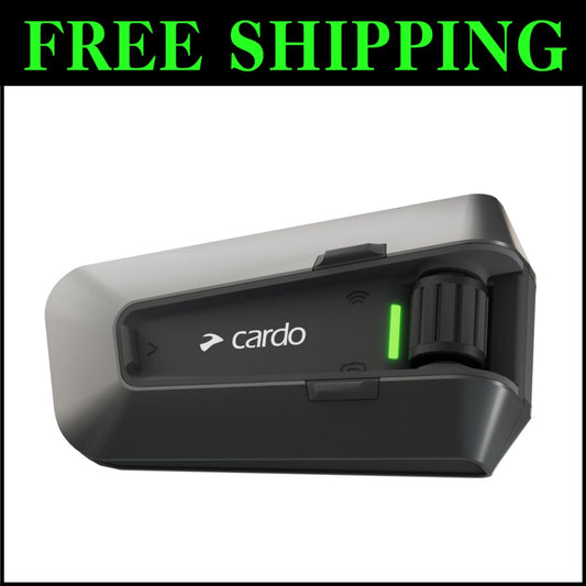 PACKTALK Edge Bluetooth Motorcycle Headset with Noise Cancellation & FM Radio