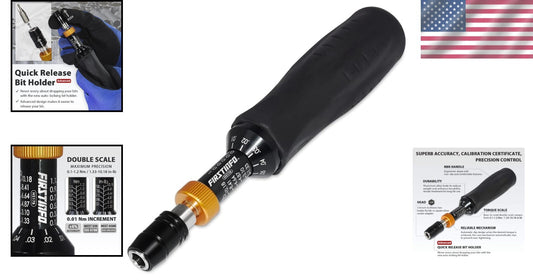 Durable Automatic Torque Limiting Screwdriver - Precision Tool with Dual Scale