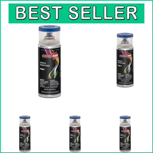 Dynamic Multi-Purpose Signal Blue Acrylic Spray Paint for All Surfaces, 10.4oz