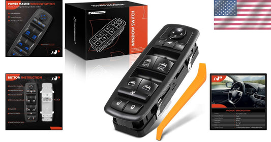 Replacement Power Window Switch for 2014-2018 SUVs - Easy Plug-in Installation