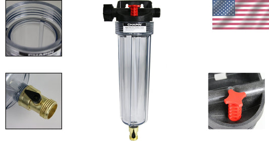 Chapin HydroFeed 32 oz Injector with Debris-Free Mixing for Lush Green Gardens