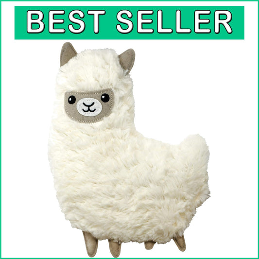 Cute Microwavable Llama Heat Pack - Eco-Friendly Lavender Comfort, 10.75"