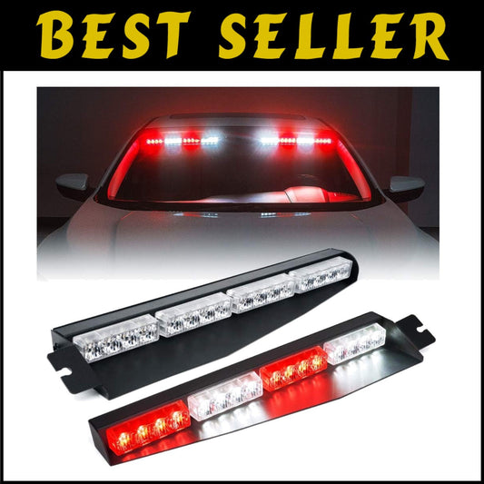 High-Intensity LED Emergency Lights with 26 Patterns - Ultimate Safety Solution